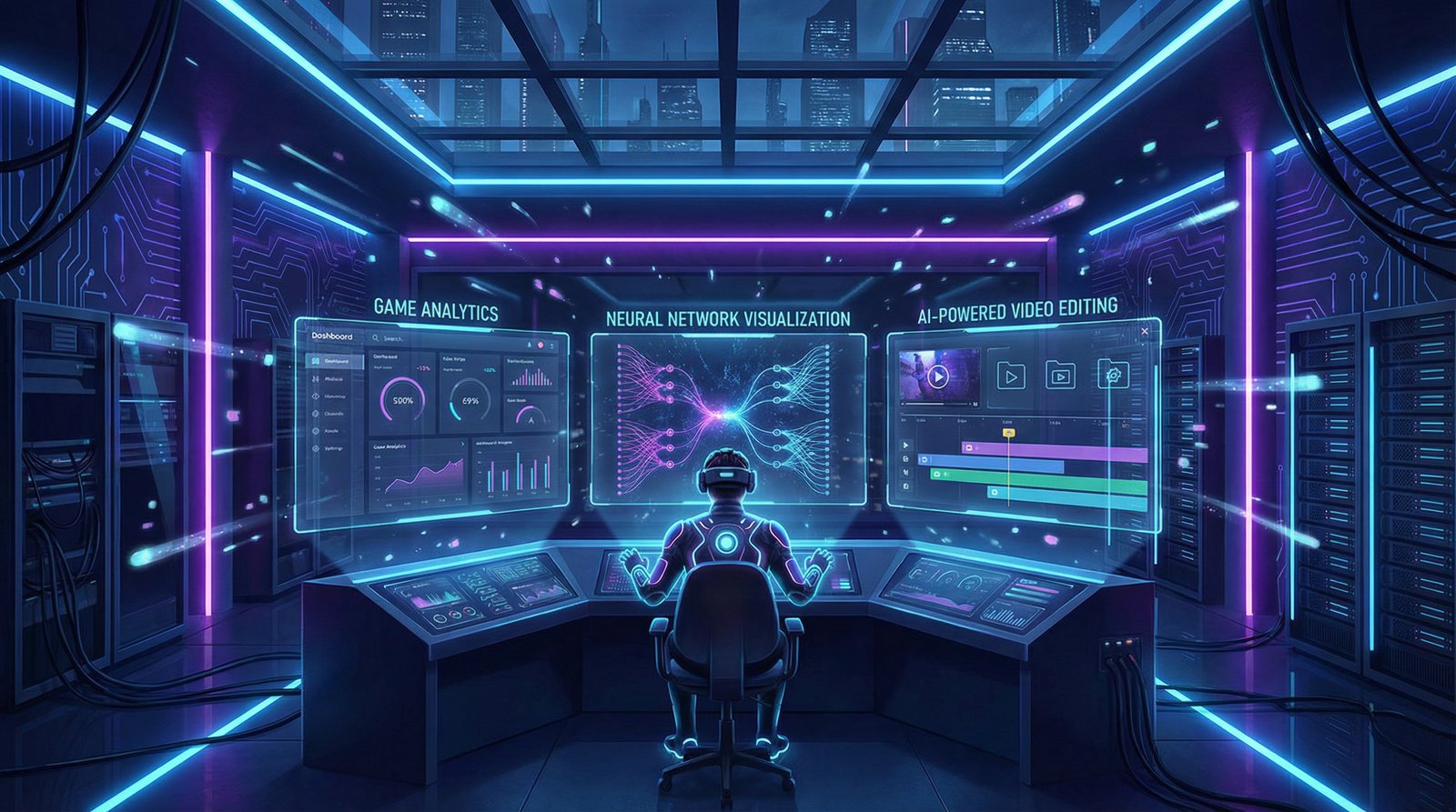 四爱 AI游戏视频技术